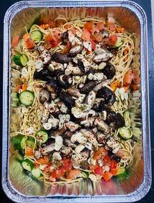 Roasted Mushroom Pasta with Herbs
