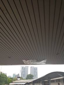 PASANG SILING ALUMINIUM l strip ceiling install l