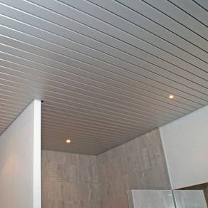 PASANG SILING ALUMINIUM l strip ceiling install l