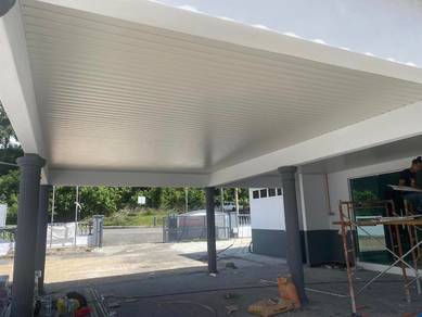 PASANG SILING ALUMINIUM l strip ceiling install l