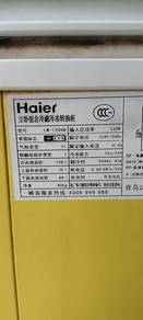 Jenama haier chesst freezer 120L tiptop