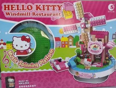Bricks Sanrio Hello Kitty Musical Windmill