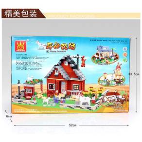 Bricks - WG 34201 FARM house building