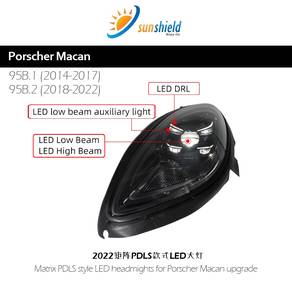 PORSCHE Macan 95B headlight lamp 2022 style