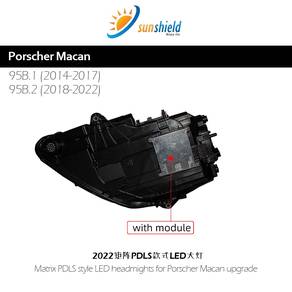 PORSCHE Macan 95B headlight lamp 2022 style