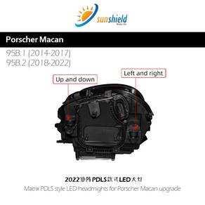 PORSCHE Macan 95B headlight lamp 2022 style
