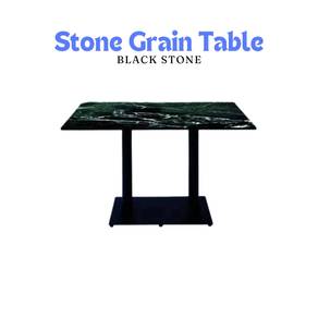 Wood Grain Fibreglass Cafe Table /Meja W-RCT-MS-20