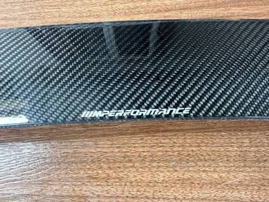 BMW G30 CLEAR STOCK ORI CARBON M performance lip