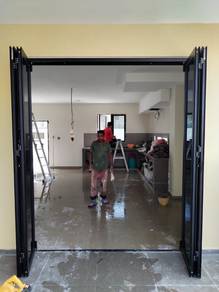 Pintu Folding Kace Rumah Aluminum-Kace