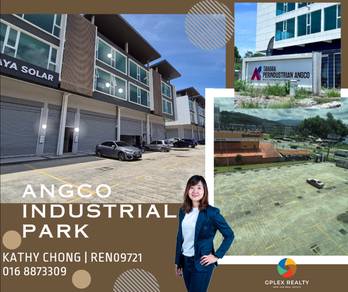 Inanam Angco Industrial Park Corporate Office Lot for Rent Offis Sewa