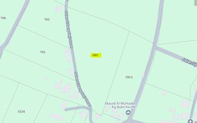 Freehold Non-Bumi Land (Lot 695) @ rm6.5 per sqft