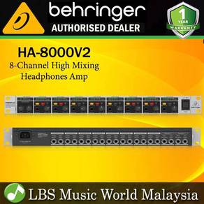 Behringer HA-8000V2 8 Channel Amplifier