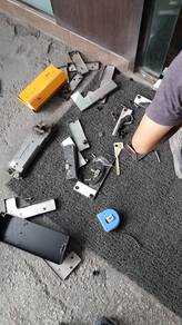 FLOOR SPRING HYDRAULIC l repair pintu kaca anda l