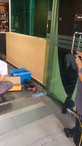 FLOOR SPRING HYDRAULIC l repair pintu kaca anda l