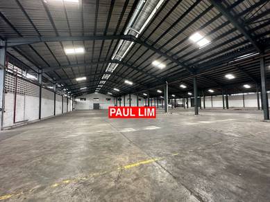 FACTORY RENT At PERAI PRAI WAREHOUSE TYPE LAND AREA 4.77 ACRE