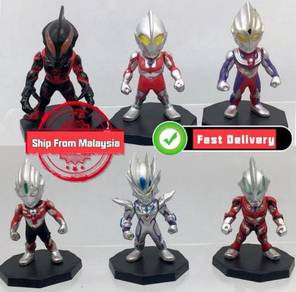 Ultraman Cute Figurine Play Set Cake Decoration