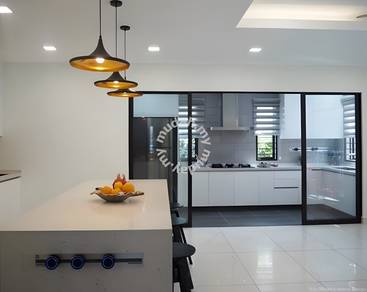 【Fully Furnished 0%DP】 Freehold Rumah 35x85 Dua Tingkat Semi-D Corner!