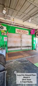 Asia City Ground Floor Shoplot for SALE