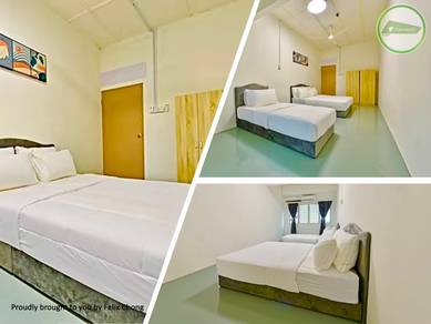 Spacious & Full Furnish Rooms to Rent at AIR PUTIH!