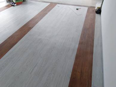 VINYL INSTALL l pasangkan lantai vinyl 3mm tebal l