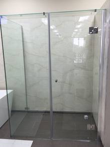 PASANG SKRIN MANDIAN BILIK AIR l shower screen l