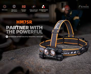 Fenix HM75R SE 1600L Rechargeable Headlamp
