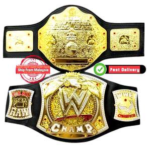 WWE Boing Champion Gold Belt Championship Belt Cha