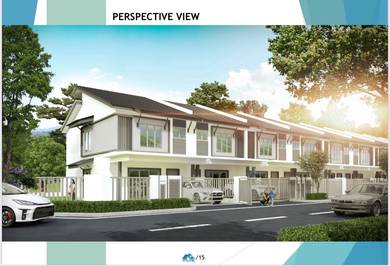RUMAH TERES BARU LUAS Quayside Mall Kota Kemuning Rimbayu Shah Alam