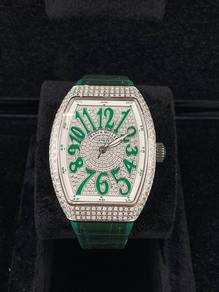 Franck Muller Vanguard Ladies V32 Green Diamond