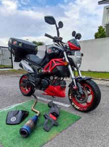 Mini Ducati KTNS Rhino 125 Low Mileage free parts