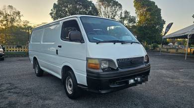 Toyota HIACE 2.5 (M) cash offer