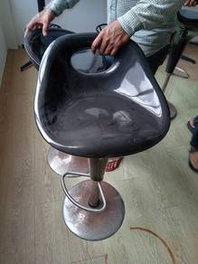 Black Adjustable high Bar Chair TC972