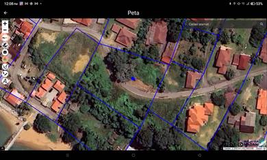 Tanah tapak rumah tanjung bidara atas bukit 10k kaki persegi