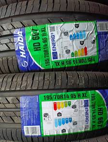 New tyre 195 70 14 HAIDA YEAR 2024