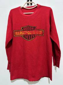 Vintage 80’s Harley Davidson Thermal Longsleeve T-