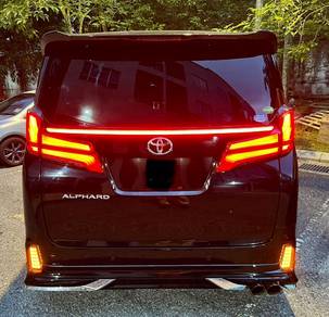 Vellfire Alphard Tail Light Lamp Running Bodykit