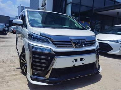 2018 Vellfire zg aero trd bodykit w paint body kit