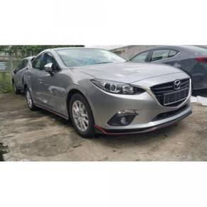 Mazda 3 sedan body kit oem with spoiler and paint