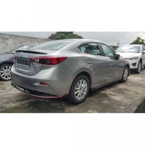 Mazda 3 sedan body kit oem with spoiler and paint
