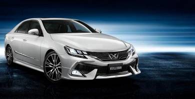 Toyota mark x front skirt modelista mark-x bodykit