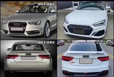 Audi A5 B8 Convert B9.5 RS5 Bumper Bodykit Lamp