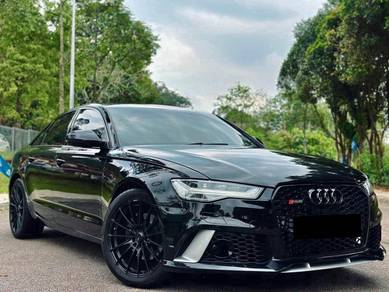 A6 2011 Convert 2017 Rs6 Bumper With Lamp Bodykit