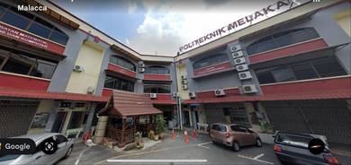 Ready Tenant 3 Storey Shop Lot Plaza Pandan Malim Pokok Mangga Melaka
