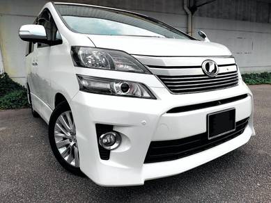 Toyota VELLFIRE 2.4 Z G-EDITION FACELIFT (A)