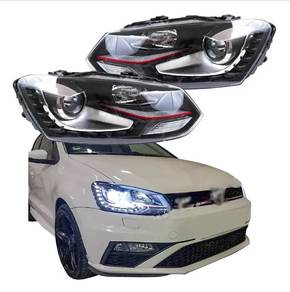 Polo Head Lamp Light Projector Body kit Volkswagen