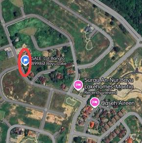 Murah Surau FH Bumi Lot 8998sf Bayu Lakehomes Lenggeng Mantin