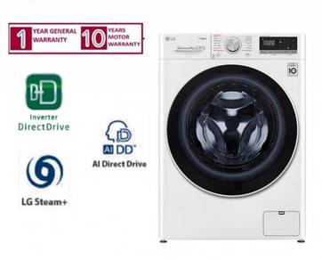 LG FV1409S4W 9kg Front Load Washer Oc1n4