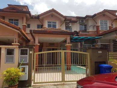 2 storey terrace hse tmn bukit subang section u16 shah alam c/w solar