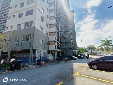Sutera apartment bandar tun hussein onn for sale corner unit low floor