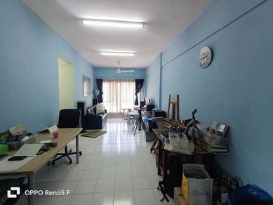 Sutera apartment bandar tun hussein onn for sale corner unit low floor